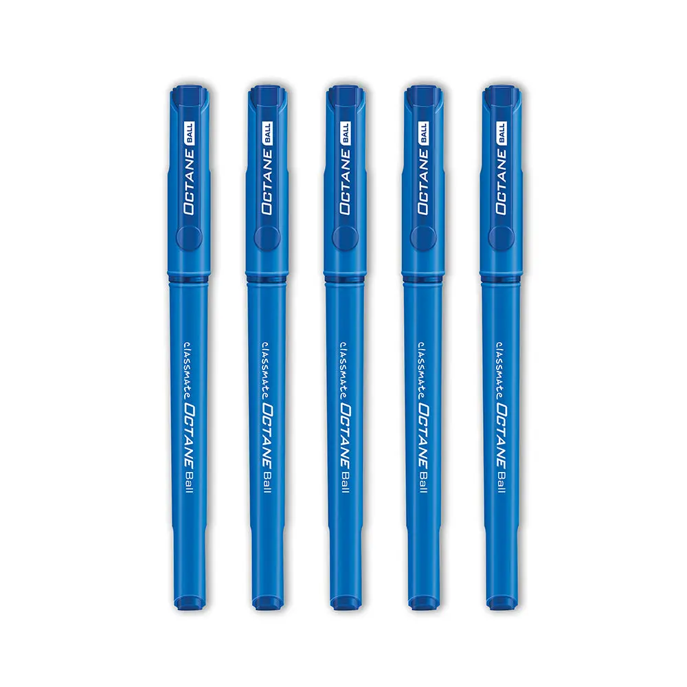 Classmate Octane Ball Pen- Blue (Pack of 5)